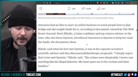 Epstein CONSPIRACY CONFIRMED, New Report Says Epstein Was BLACKMAILING Bill Gates