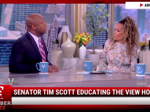 Watch Senator Tim Scott Educating The View Hosts