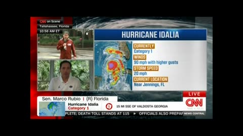 Senator Rubio Discusses the Latest on Hurricane Idalia on CNN
