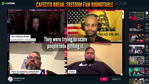 Cafecito Break Freedom Fam Roundtable (04-30-2023)