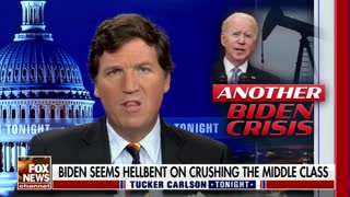 Tucker Carlson SLAMS Biden for failing to address the rising cost of energy in America.