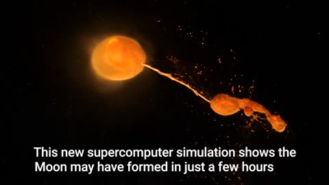 New Supercomputer Simulation Sheds Light on Moon’s Origin