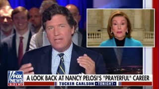 Nancy Pelosi's Greatest Hits Distilled Down Under Two Minutes On Tucker Carlson