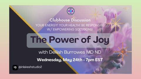 The Power of Joy | Clubhouse Discussion