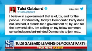 Tulsi Gabbard leaving the Democratic Party