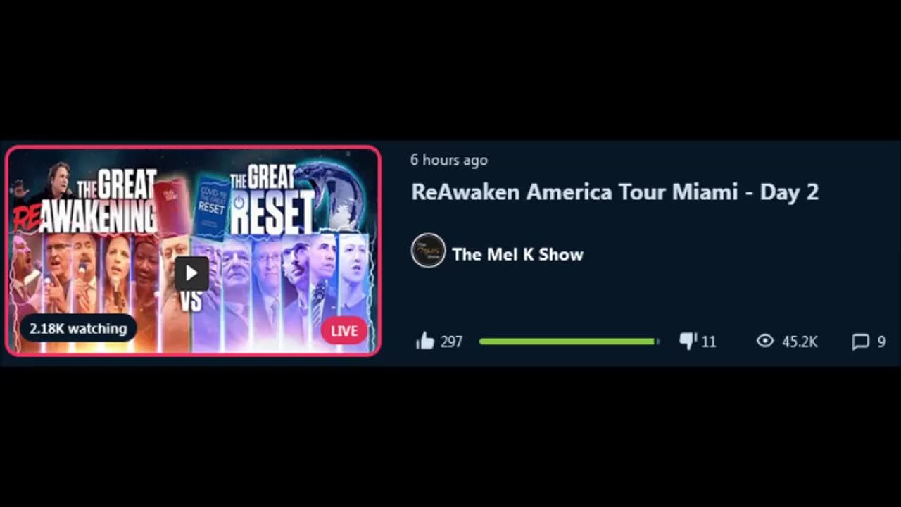 ReAwaken America Tour Miami Day 2