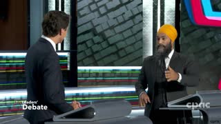 Jagmeet Singh slams Trudeau for his climate change failures.