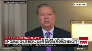 Sen. Lindsey Graham thinks Don Jr. should ignore subpoena