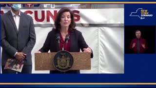 NY Governor Hochul Announces She Is Replacing Unvaccinated Healthcare Workers With National Guard