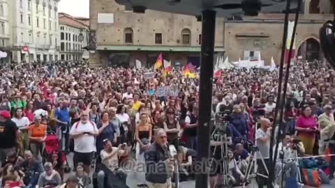 CUỘC BIỂU TÌNH SCAMDEMIC Ở Ý 🇺🇸SCAMDEMIC PROTEST IN ITALY 🇫🇷MANIF CONTRE SCAMDEMIC EN ITALIE