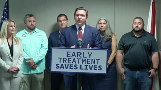 Governor Ron DeSantis in Lee County Speaking on Early Treatment for COVID-19