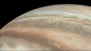Stunning Flyover of Jupiter Created From NASA Juno Imagery
