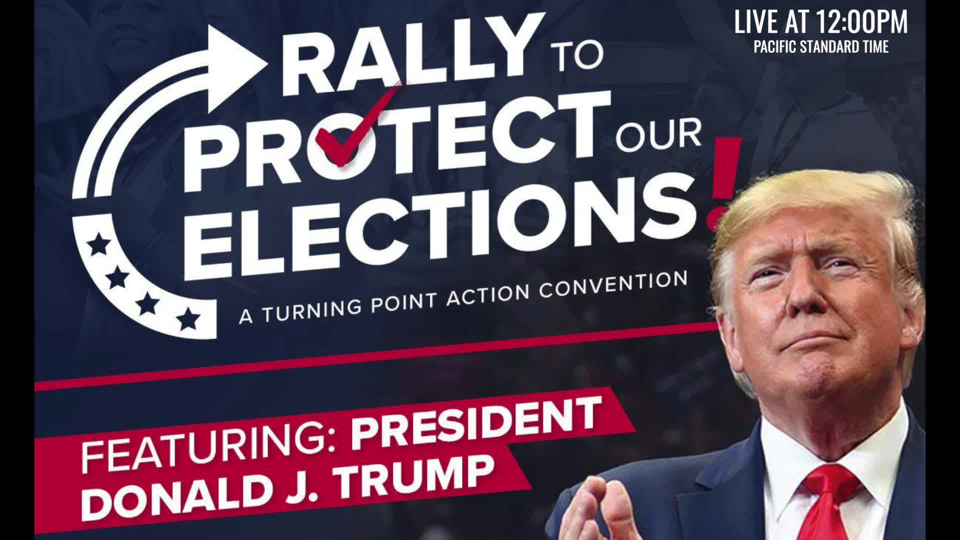 WATCH LIVE! President Donald Trump in AZ at Turning Point Action’s