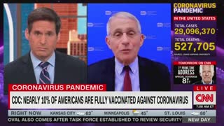 John Berman And Anthony Fauci Discuss Travelling For Vaccinated Americans
