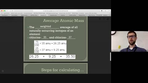 Average Atomic Mass Lecture