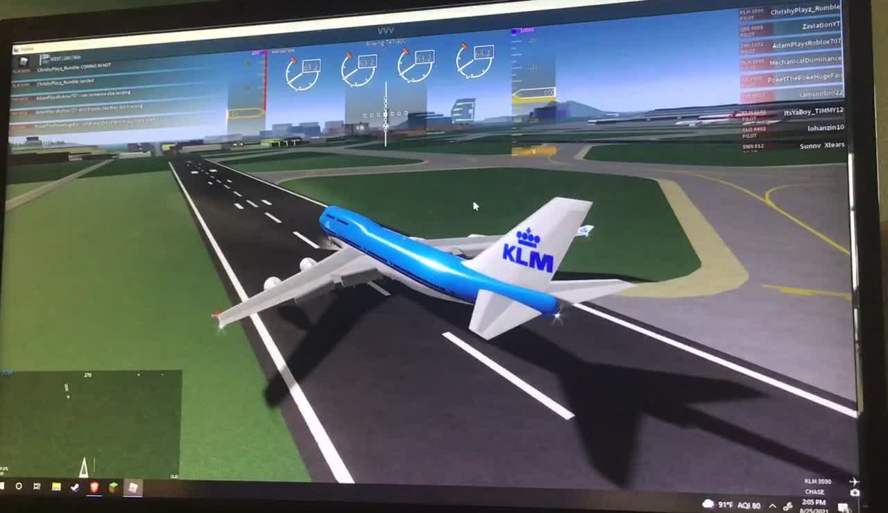 Landing In Flightline Roblox