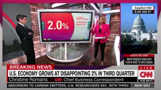 SHOCKED CNN Disappointed By Decline In Economic Growth