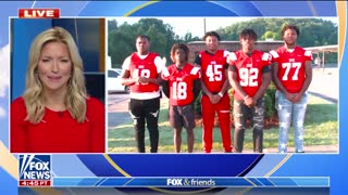 Georgia high school football players save woman from car crash
