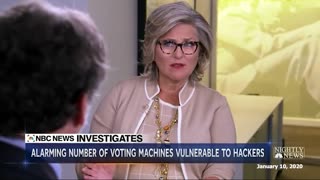 NBC reported voting machines were vulnerable to hackers