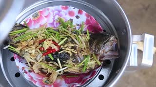 Yummy cooking sea food recipe _ Cooking skills _ Khmer Survival Skills