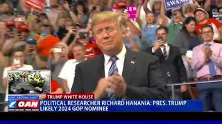 Political Researcher Richard Hanania says President Trump likely to be 2024 GOP nominee