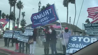 Trump Rally Huntington Beach CA