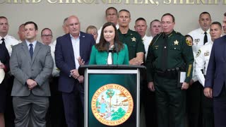 Florida AG Ashley Moody : Governor Ron DeSantis Suspends State Attorney