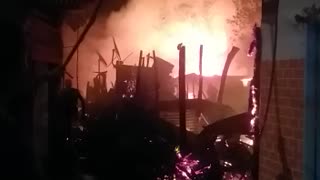 Incendio en Monteria
