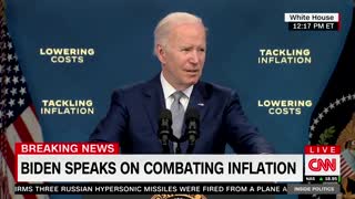 UNBELIEVABLE: Biden Tries To Blame Inflation On Trump