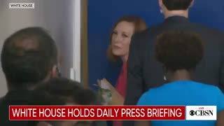 Psaki SNAPS at Reporter, Walks Away After Being Asked About Biden Polling "Collapse"