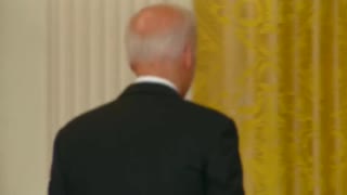 Coward President Biden Turns His Back on Reporters, Amidst Afghanistan FAILURE!