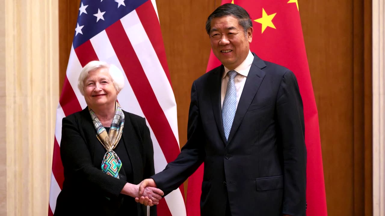 Yellen stresses 'fair' rules in Beijing meetings