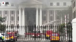 Watch: Parliament Fire Wrap