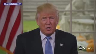 A message from President-elect Trump in 2016