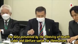 Dr Masanori Fukushima, warns about vax harms to the Ministry of Health: