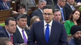Pierre Poilievre grills Trudeau over stabbings. Trudeau talks about banning guns.