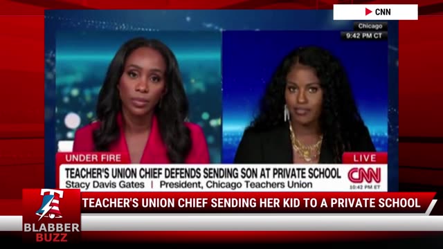 Watch: Teacher's Union Chief Sending Her Kid To A Private School