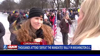 Thousands attend 'Defeat the Mandates' rally in Washington, D.C.
