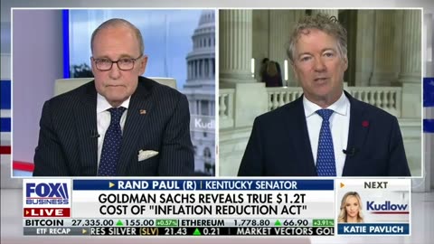 Dr. Rand Paul Joins Kudlow on Fox Business