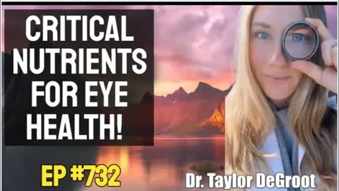 Dr. Taylor DeGroot - Getting To The Root Cause of ALL Eye & Vision Problems!