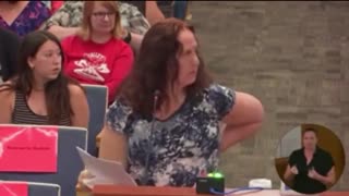 School Board Cuts Off Mom After She Reads CREEPY Assignment