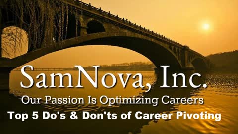 Top 5 Do's & Don'ts of Career Pivots | Optimize Your Career