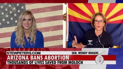 Wendy Rogers Discusses Arizona Abortion Ban on the Stew Peters Show