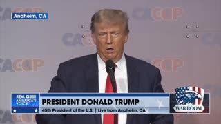 President Donald Trump Blasts Democrats For Cheating And Desecrating California