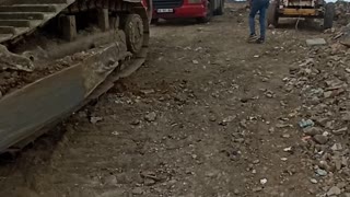 Help from a bulldozer friend