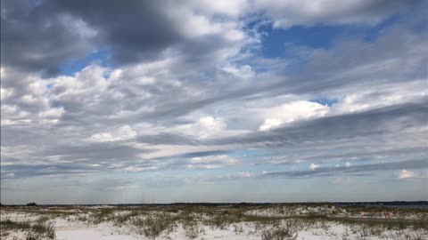 Clouds Over Pensacola Bay - Timelapse