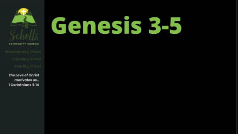 Genesis 3-5