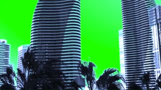 Green Screen Twin Holiday Apartments Skyscape