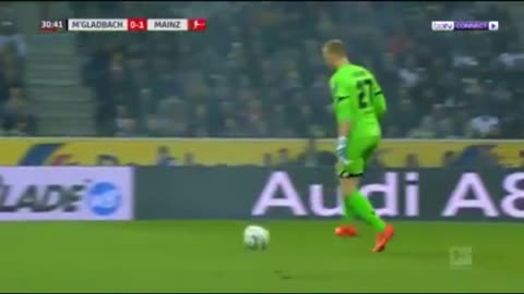 19. Bundesliga Goalkeeper Forgets Where The Ball Is He Kicks Air