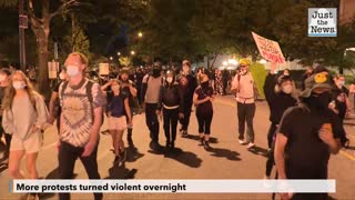 CITIES GRAPPLE WITH WIDESPREAD PROTESTS, VIOLENCE